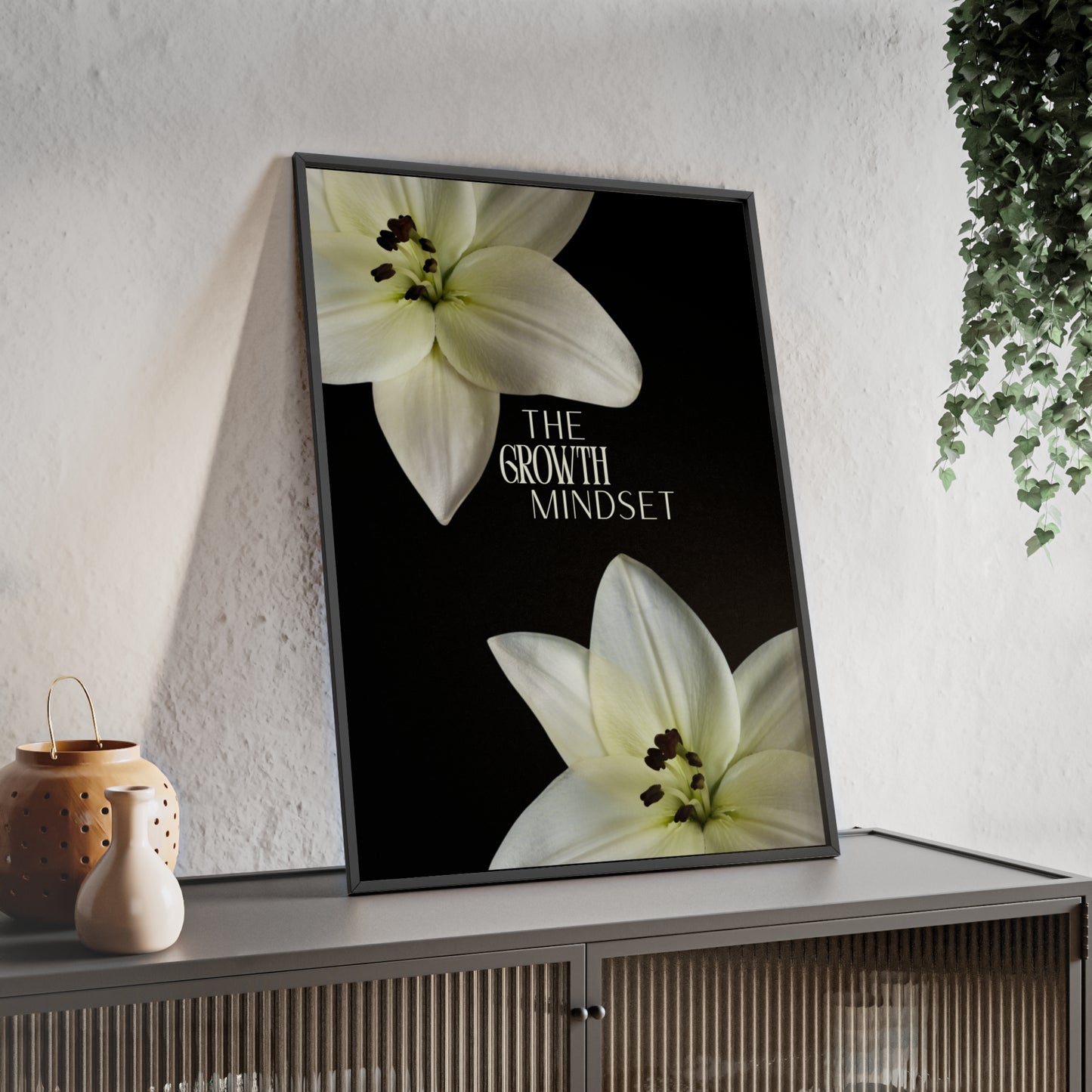 The Growth Mindset Framed Poster