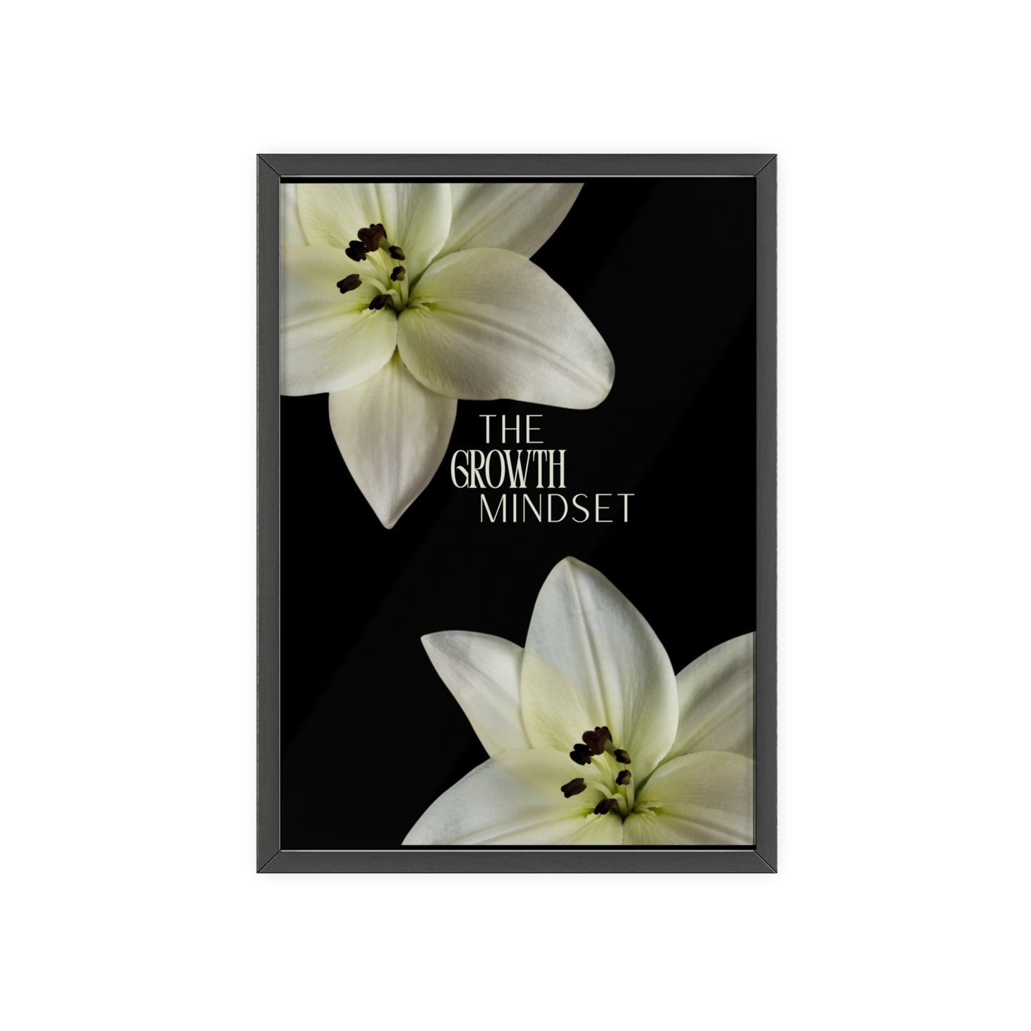The Growth Mindset Framed Poster