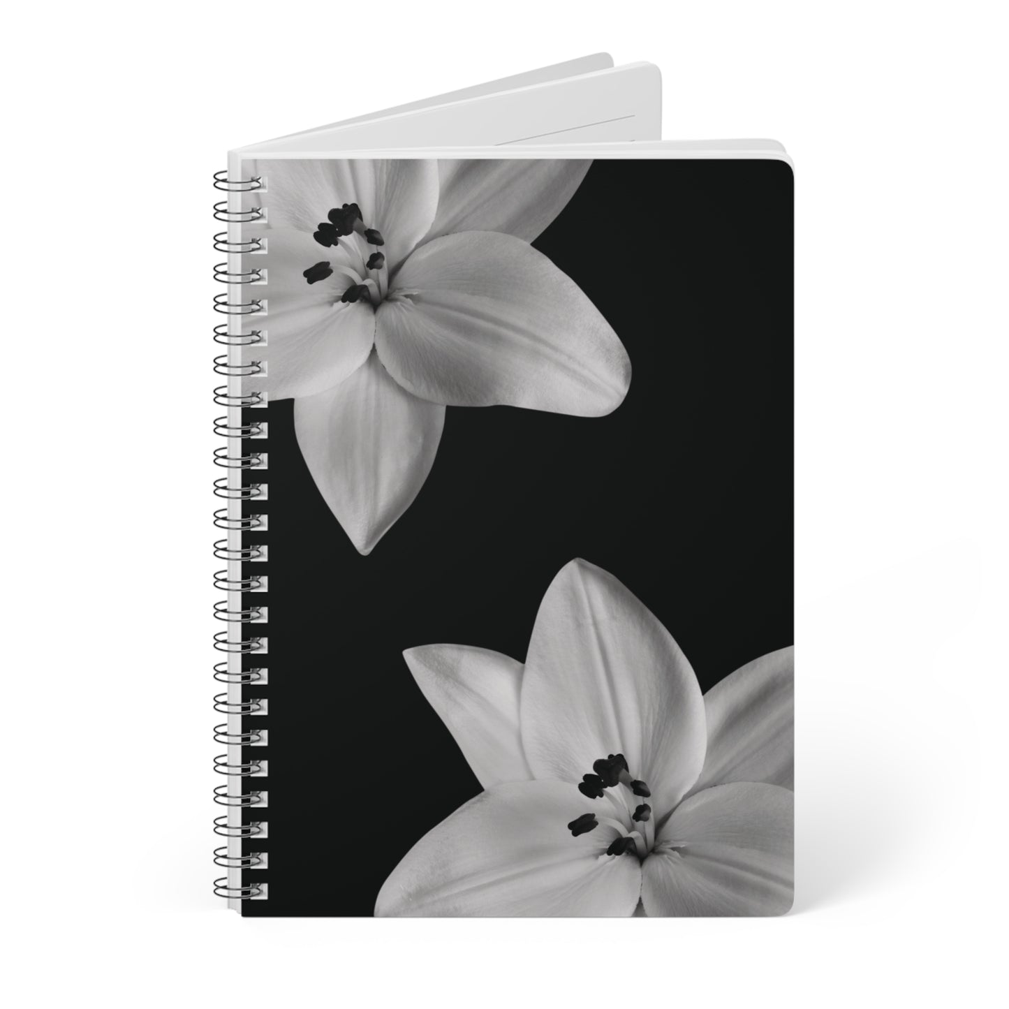 Lily Anne in Monochrome A5 Notebook