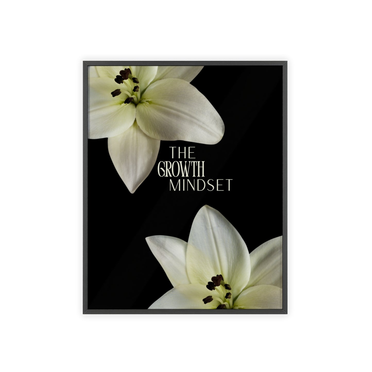 The Growth Mindset Framed Poster