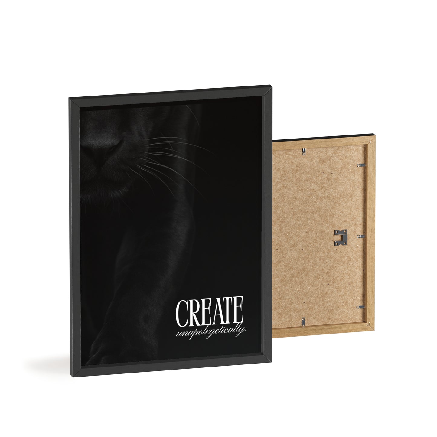 Create Unapologetically Framed Poster