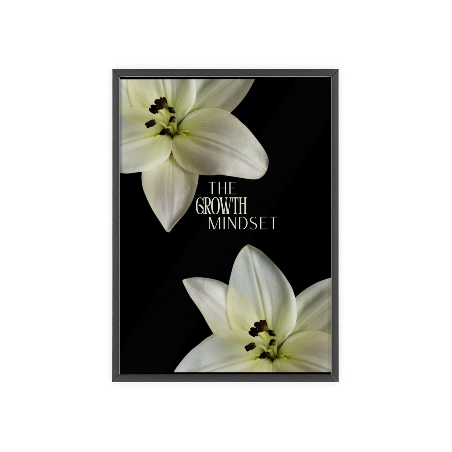 The Growth Mindset Framed Poster