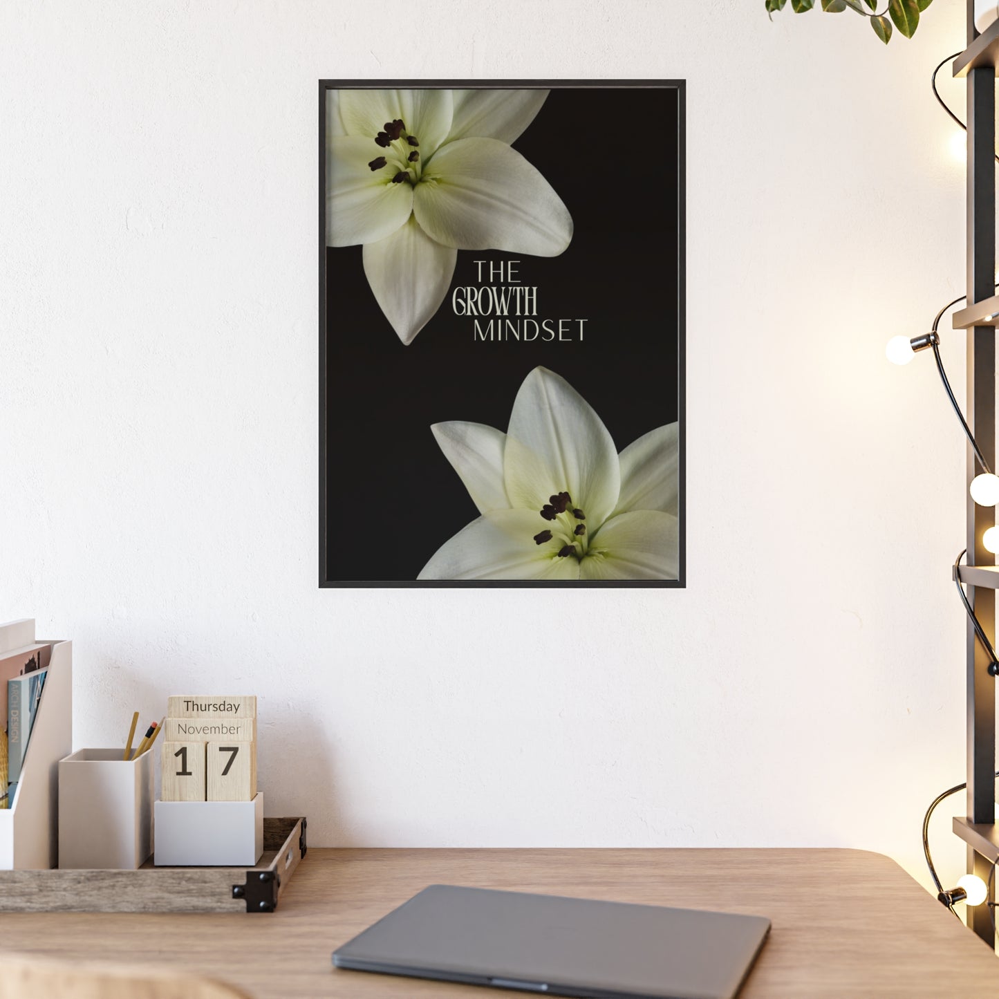 The Growth Mindset Framed Poster