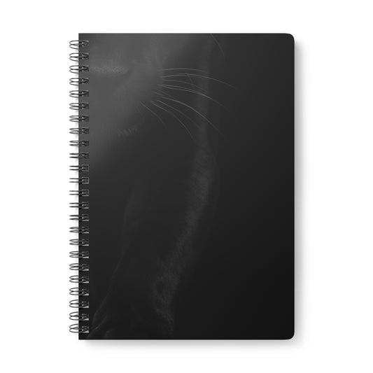 Classy Noir Panther A5 Notebook