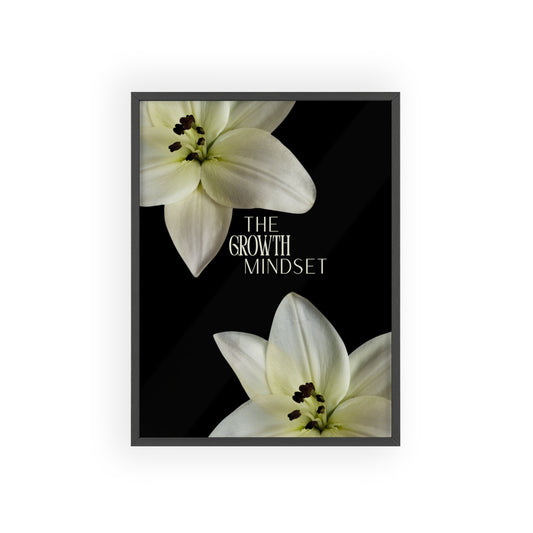 The Growth Mindset Framed Poster
