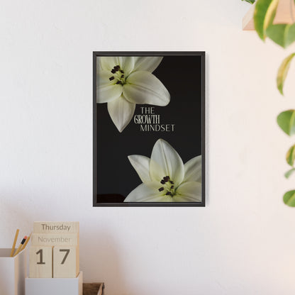 The Growth Mindset Framed Poster