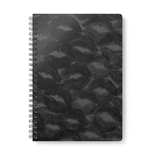mwah <3 A5 Notebook (Monochrome)