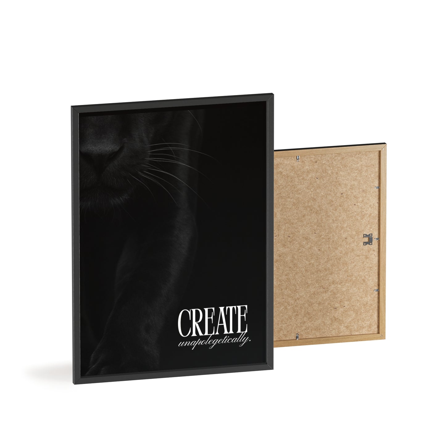 Create Unapologetically Framed Poster