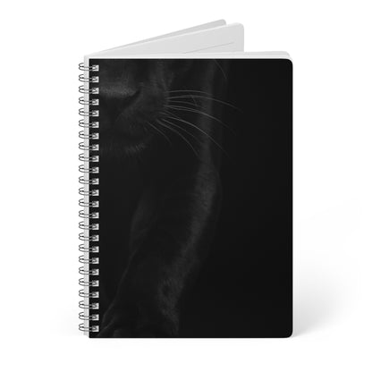 Classy Noir Panther A5 Notebook