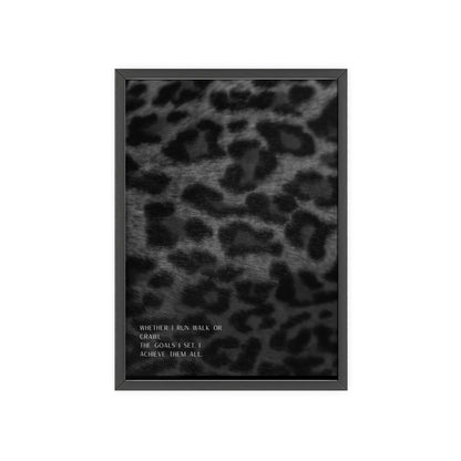 Indomitable Spirit Framed Poster (Monochrome)
